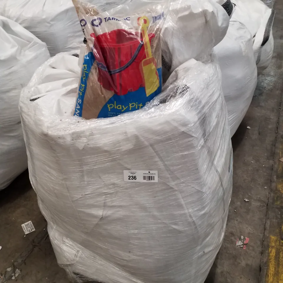 PALLET CONTAINING APPROXIMATELY 35 BAGS OF PLAY SAND