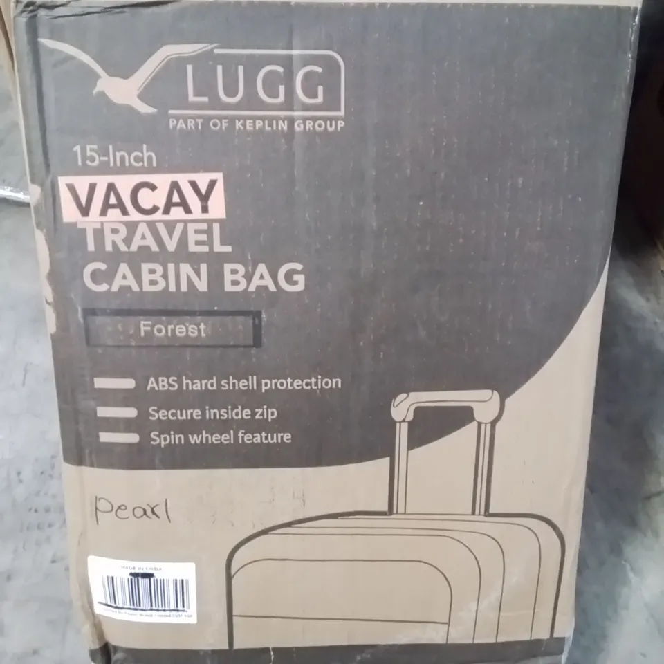 BOXED LUGG VACAY TRAVEL CABIN BAG