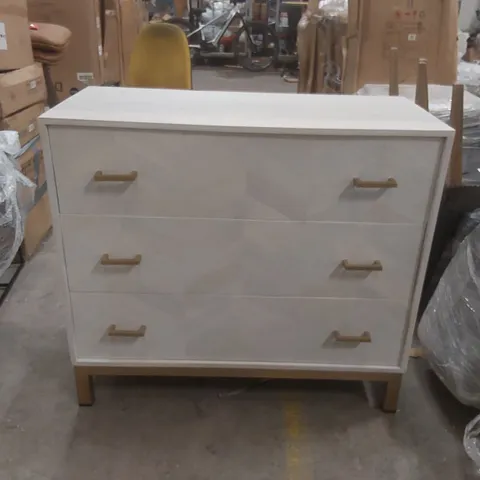 ATKIN AND THYME CHEVRON CHEST OF DRAWERS