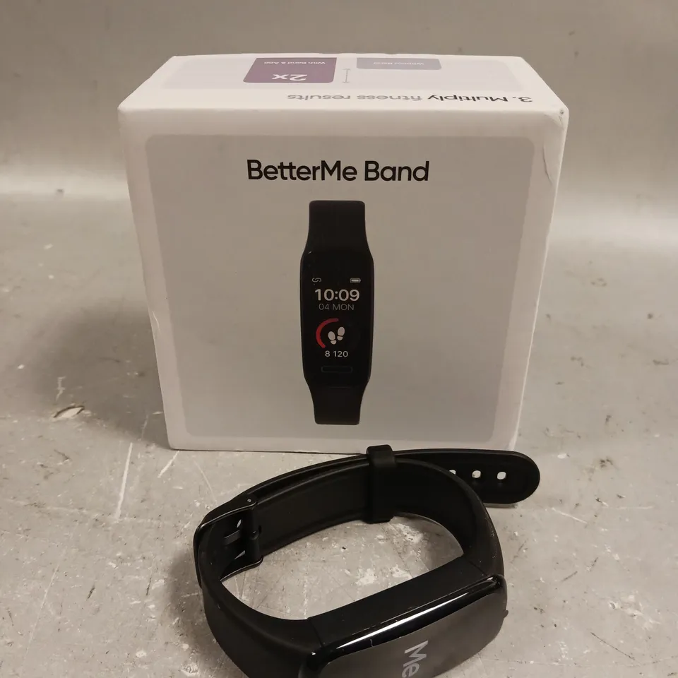 BETTERME FITNESS TRACKING BAND WATCH 