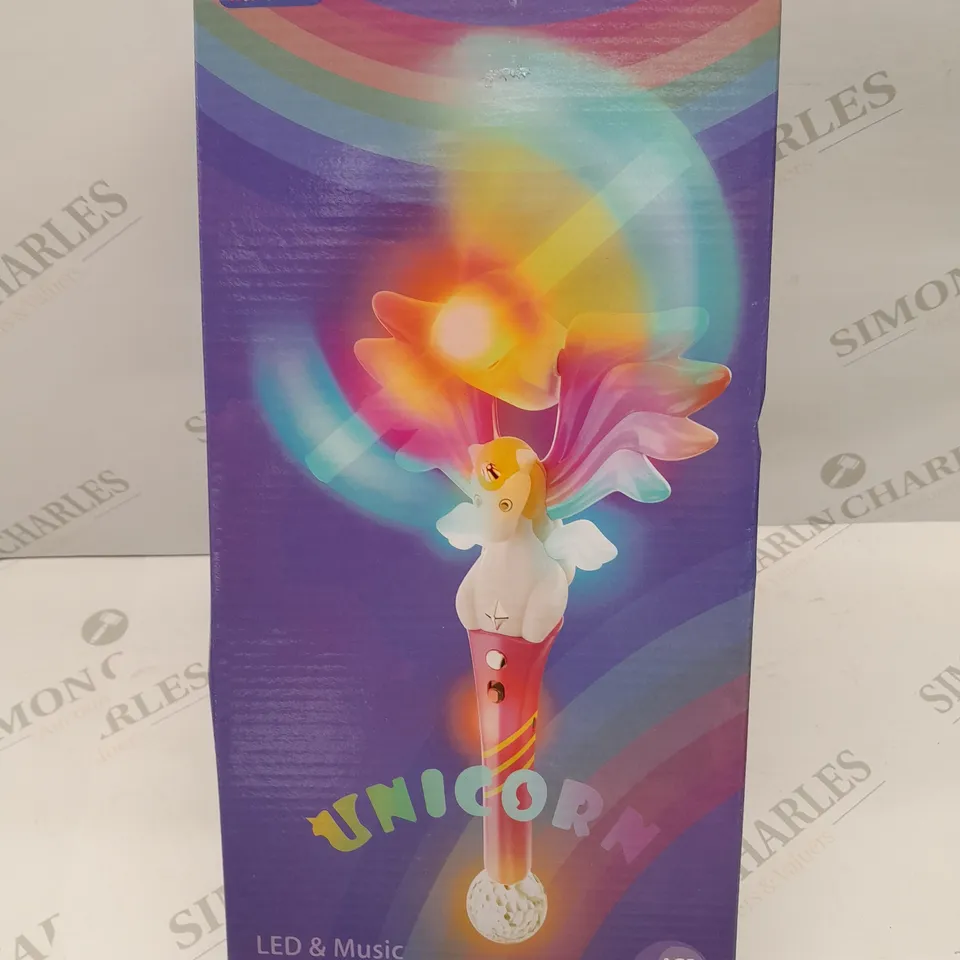 FOUR BRAND NEW BOXED KIT FORTE UNICORN LED AND MUSIC SENSORY WINDMILL