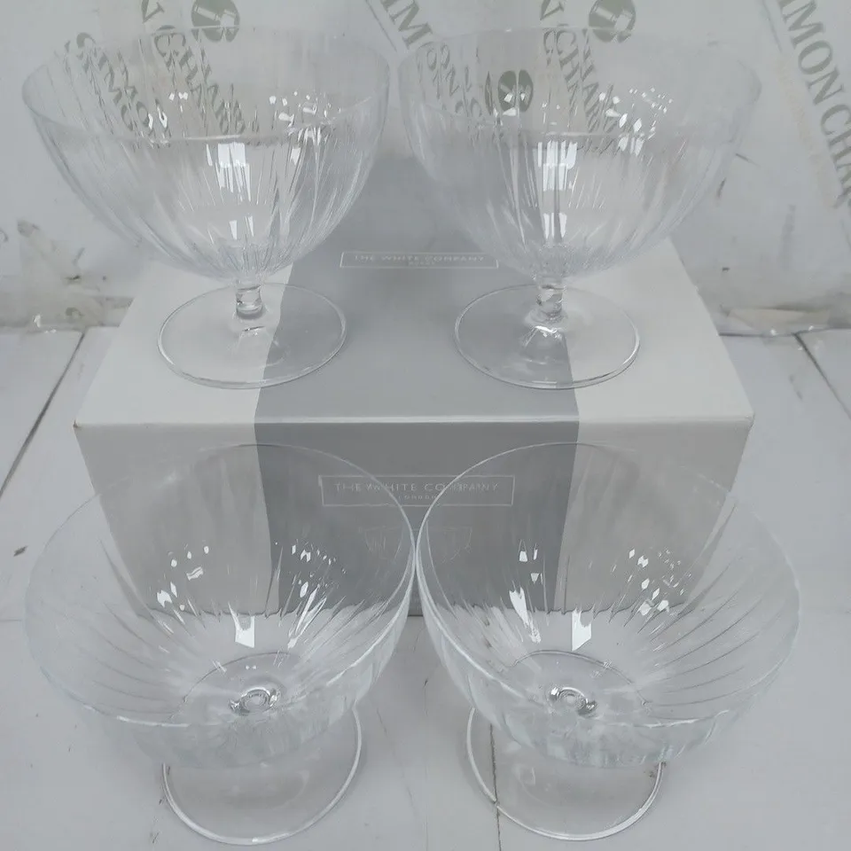 BOXED THE WHITE COMPANY SKYE DESSERT BOWL (SET OF 4)