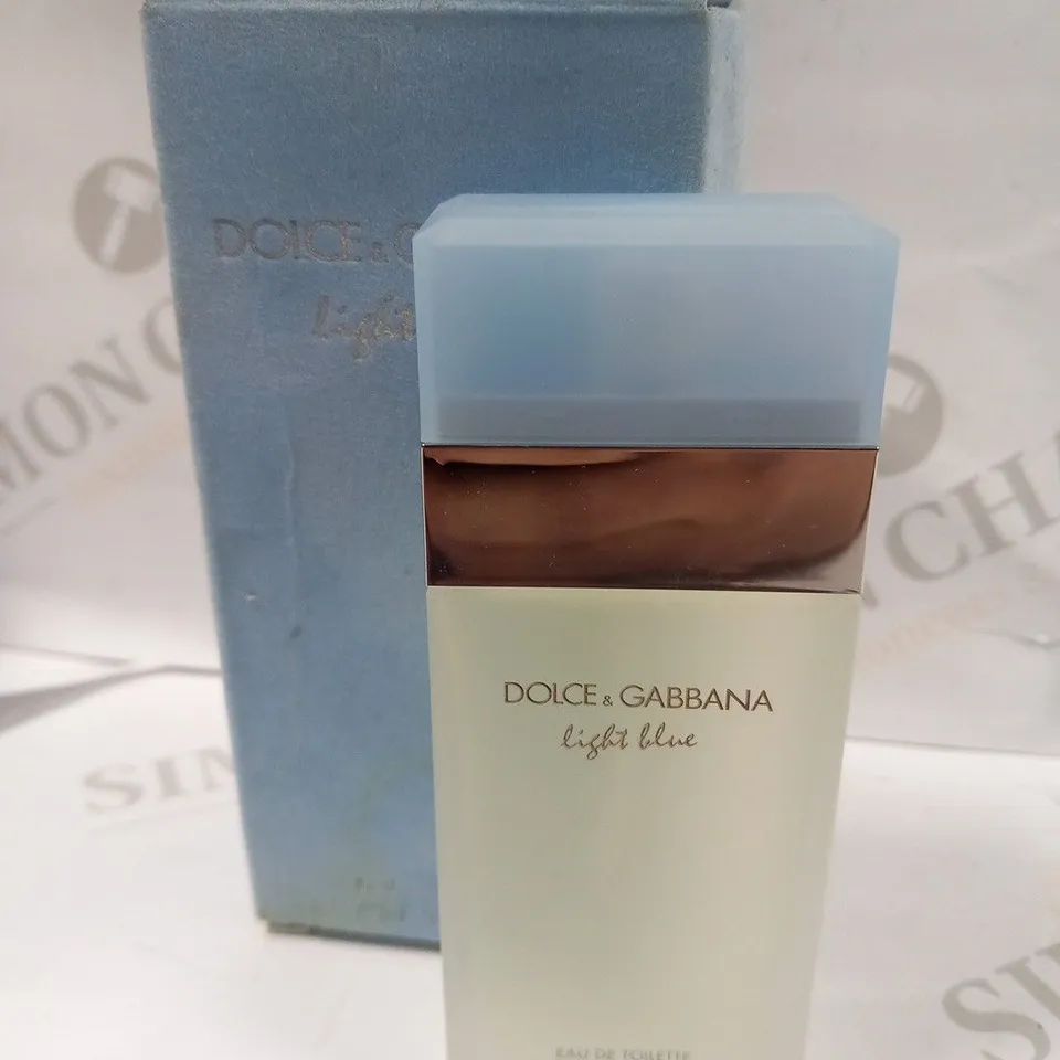 DOLCE & GABBANA LIGHT BLUE EAU DE TOILETTE 50ML