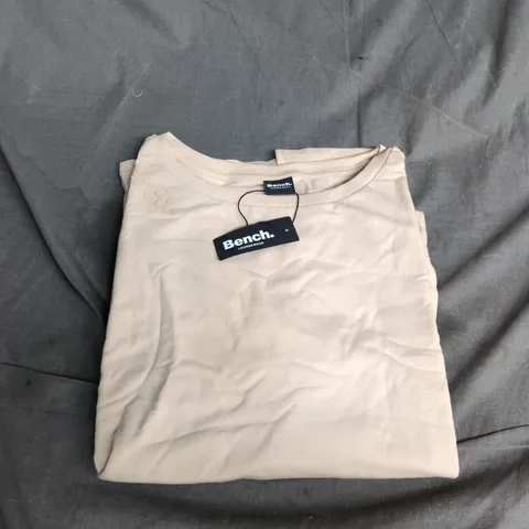 BENCH LOUNGEWEAR CREWNECK SWEATSHIRT – BEIGE 22/24