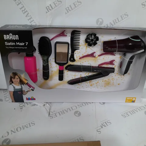 BRAUN MEGA HAIRSTYLING TOY GIFT SET