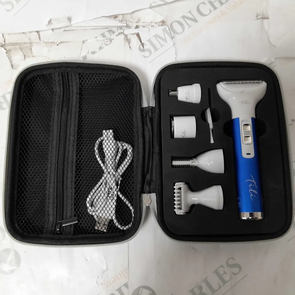 TILI 5-IN-1 MULTI-FUNCTION HAIR REMOVAL KIT - NAVY BLUE 