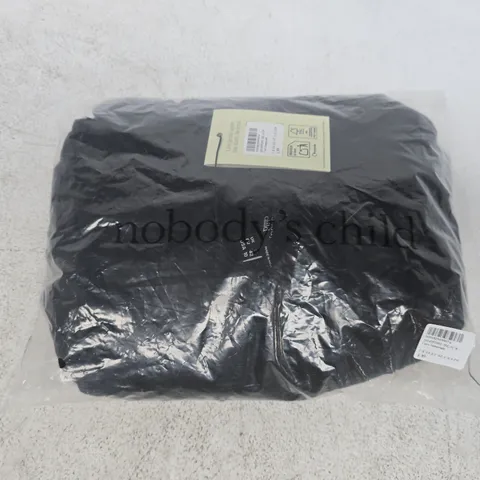 BAGGED NOBODY'S CHILD CORA JUMPSUIT IN BLACK SIZE UK 14