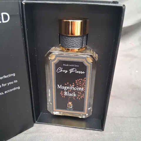 BOXED CHEF PIERRE MAGNIFICENT BLACK EAU DE PARFUM 50ML