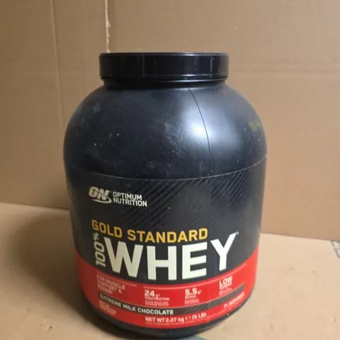 OPTIMUM NUTRITION GOLD STANDARD 100% WHEY PROTEIN POWDER – EXTREME MILK CHOCOLATE, 2.27 KG