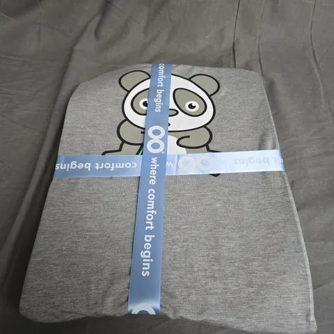 OODIE SLEEP TEE - GREY PANDA