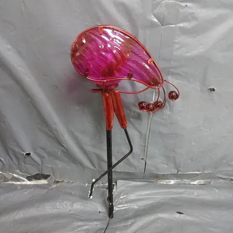 FLAMINGO SOLAR STAKE LIGHT 