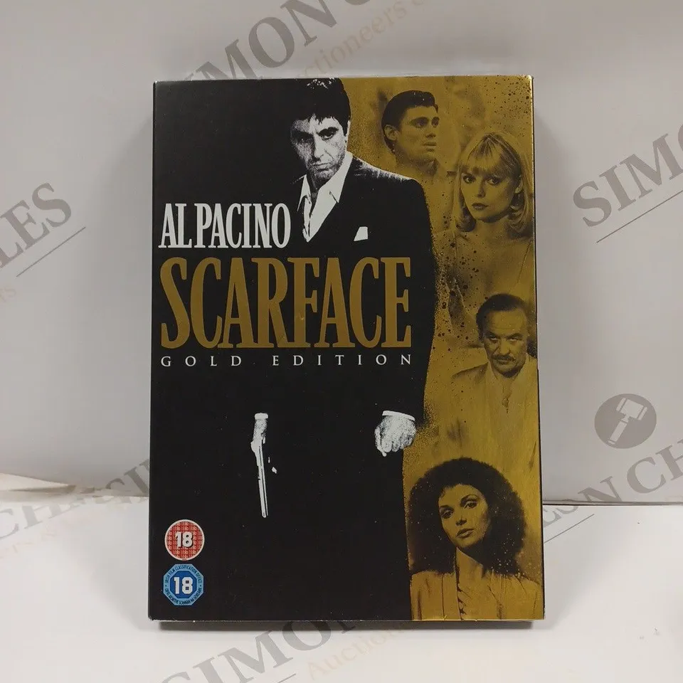 BOXED AND SEALED SCARFACE GOLD EDITION DVD. 