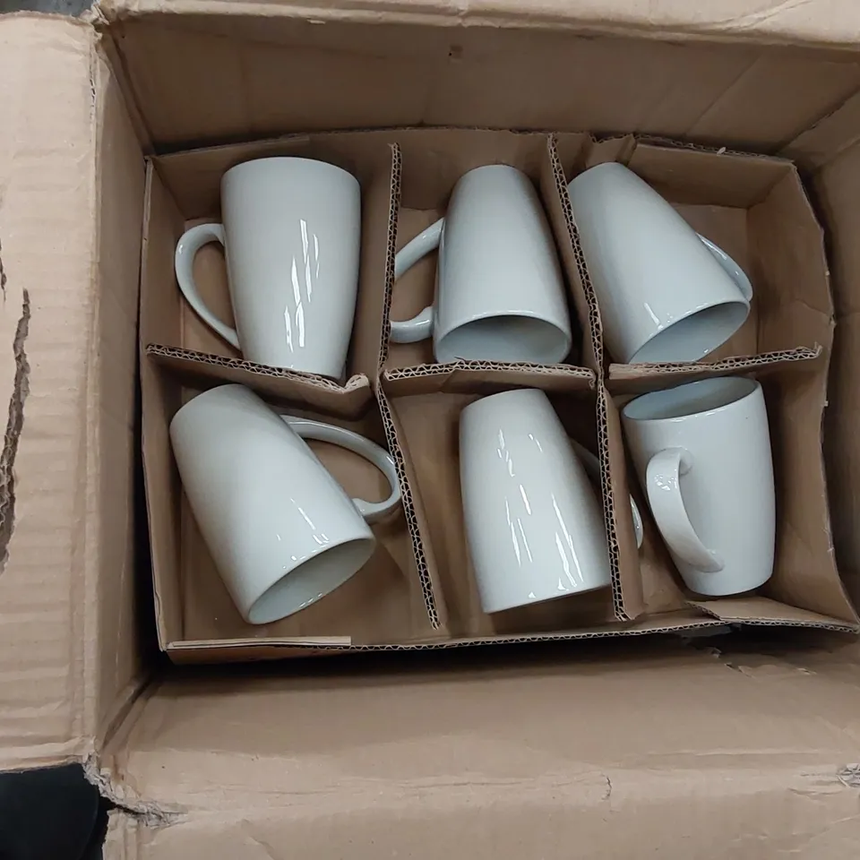 BOXED APPROXIMATELY 14X STEELITE MUGS (1 BOX)