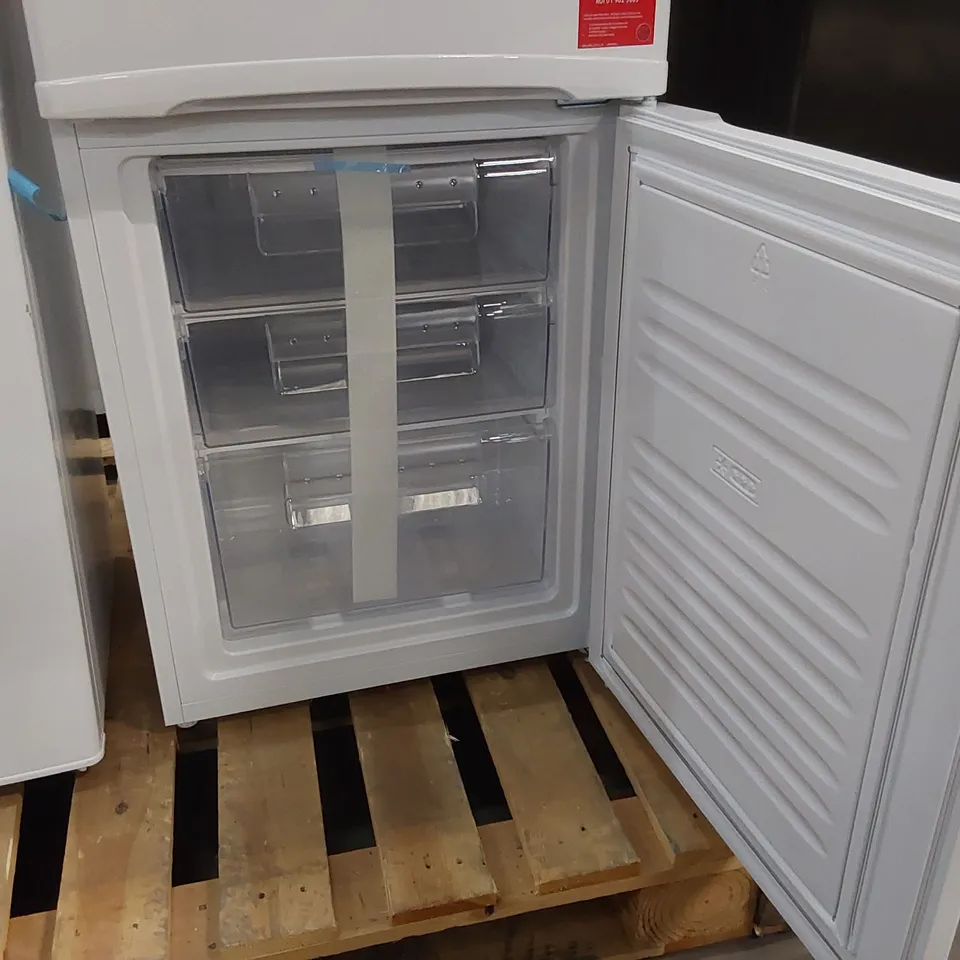 HOOVER HSC536W-80N 55CM STATIC FRIDGE FREEZER - UNPROCESSED RAW RETURN