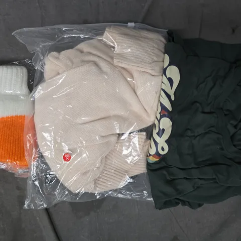 APPROXIMATELY 20 ASSORTED CLOTHING AND FASHION PRODUCTS IN VARIOUS STYLES AND SIZES - COLLECTION ONLY