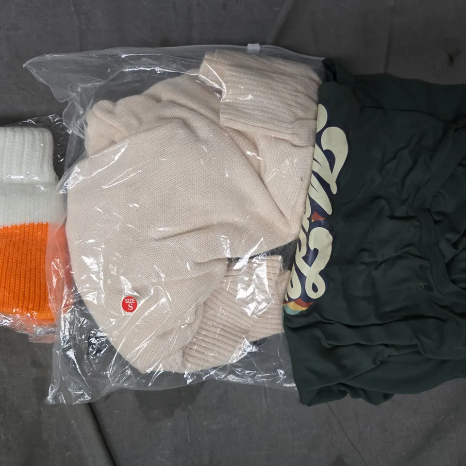 APPROXIMATELY 20 ASSORTED CLOTHING AND FASHION PRODUCTS IN VARIOUS STYLES AND SIZES - COLLECTION ONLY