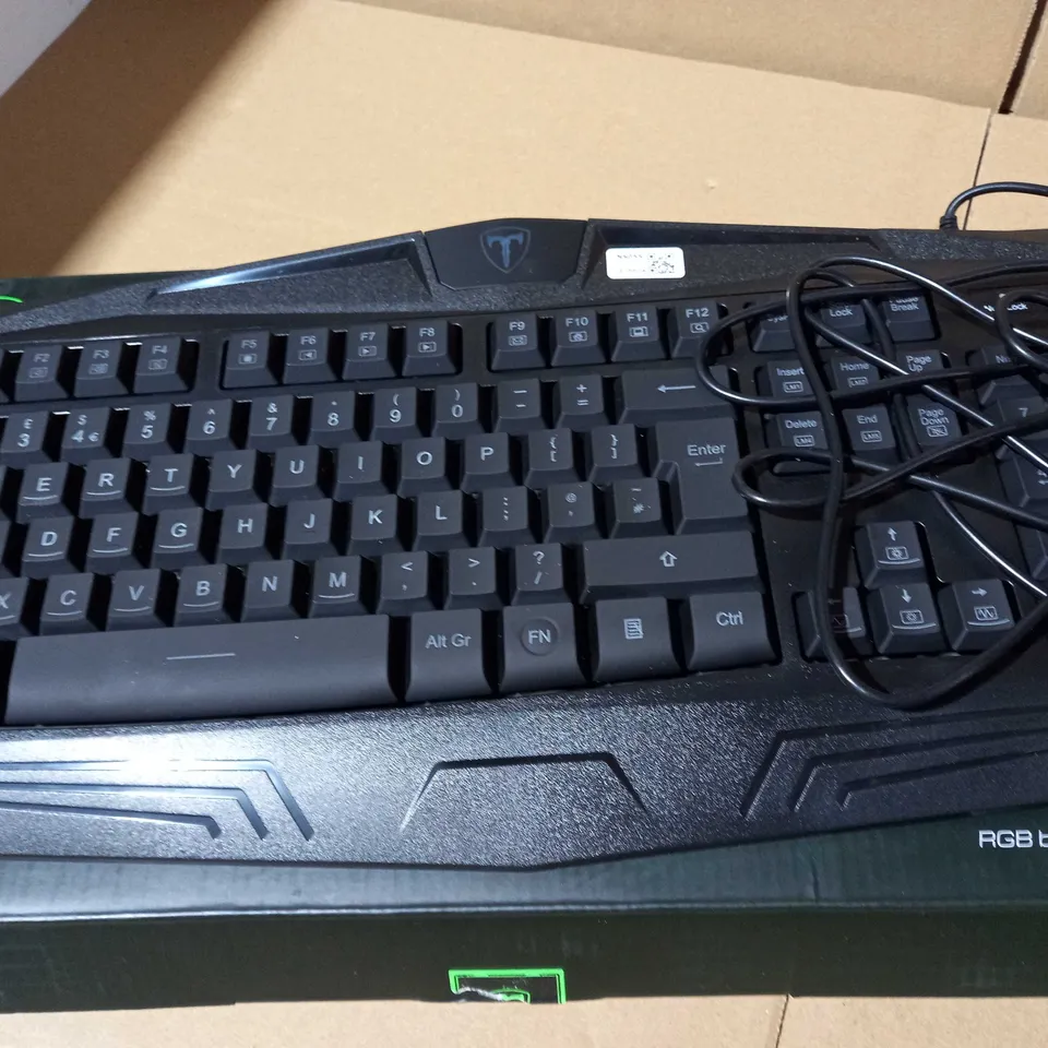 T-DAGGER TANKER RGB BACKLIGHTING GAMING KEYBOARD