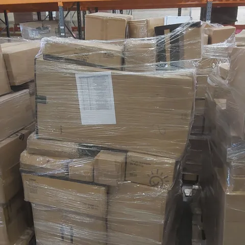 PALLET CONTAINING A VERY LARGE QUANTITY OF HOME LIGHTING PRODUCTS