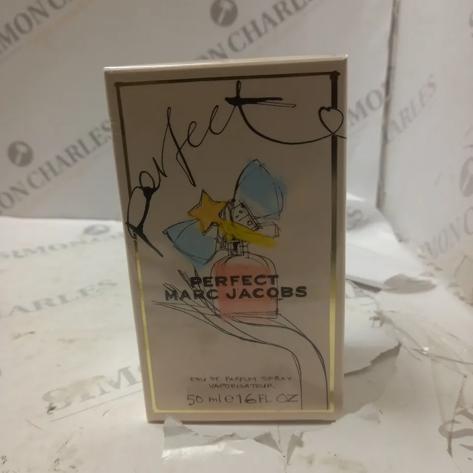 BOXED AND SEALED PERFECT MARC JACOBS EAU DE PARFUM SPRAY 50ML
