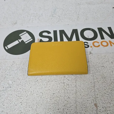 RADLEY LONDON YELLOW LEATHER WALLET