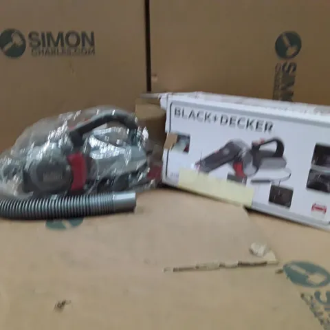 BOXED BLACK AND DECKER DUSTBUSTER PIVOT AUTO PV1200AV