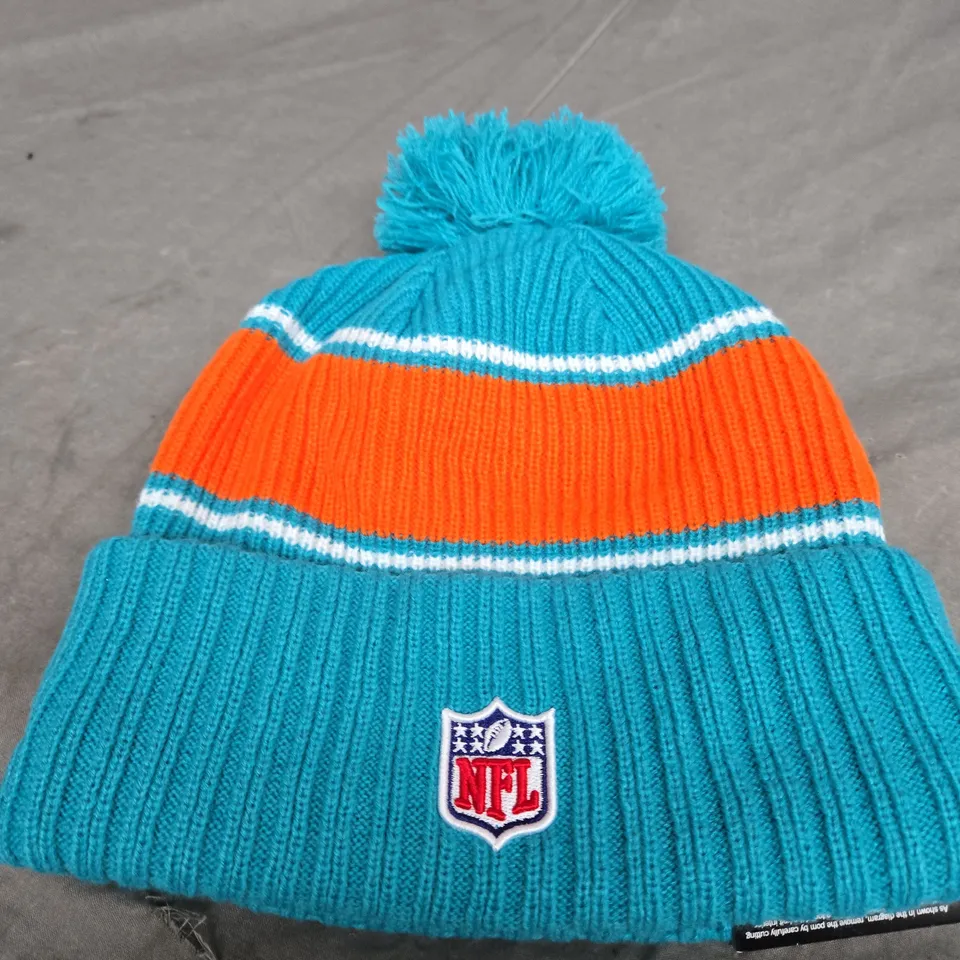 NFL MIAMI DOLPHINS BOBBLE HAT