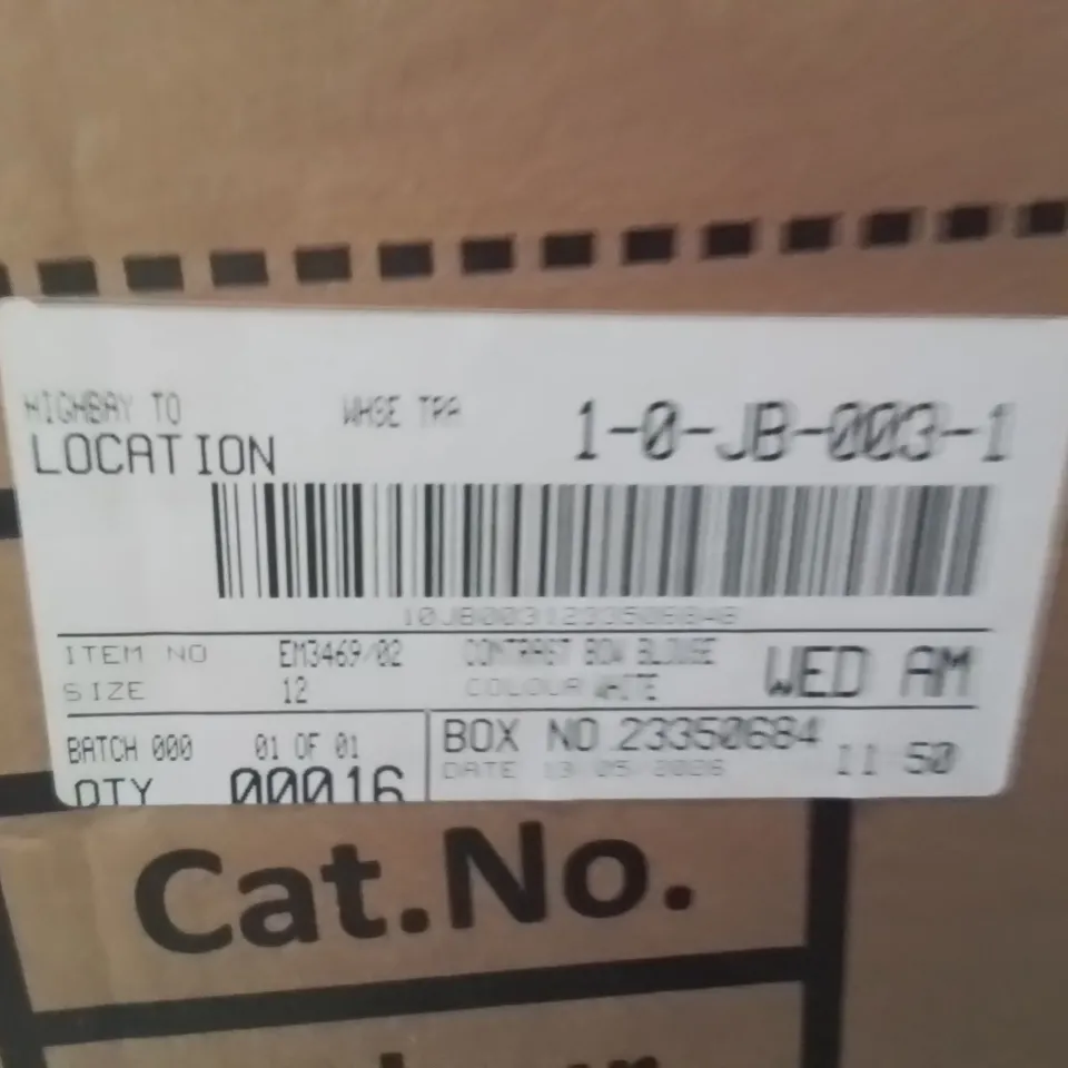 BOXED BRAND NEW APPROXIMATELY 16 SIMPLY BE CONTRAST BOW BLOUSE WHITE SIZE 12