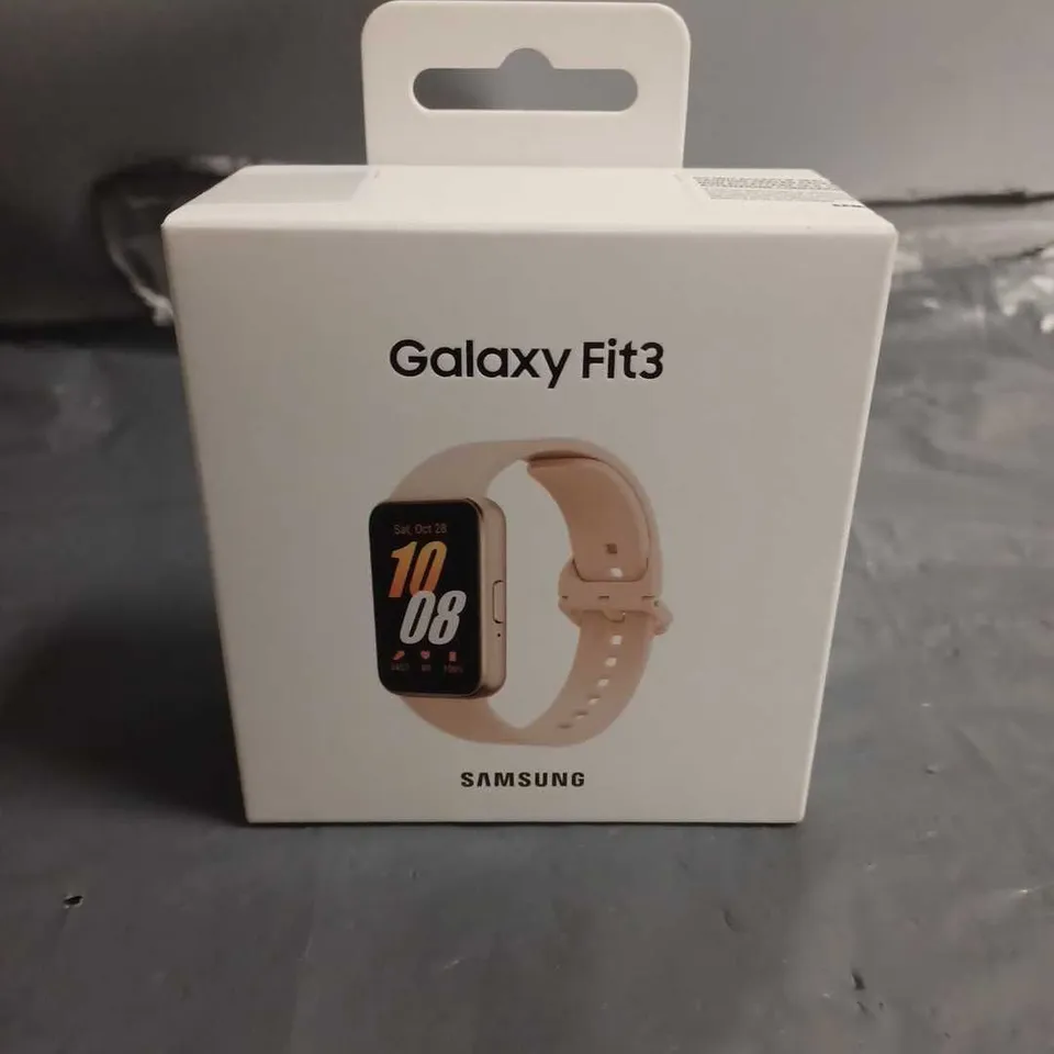 SEALED SAMSUNG GALAXY WATCH FIT3 IN PINK GOLD - SM-R39ONIDAEUB