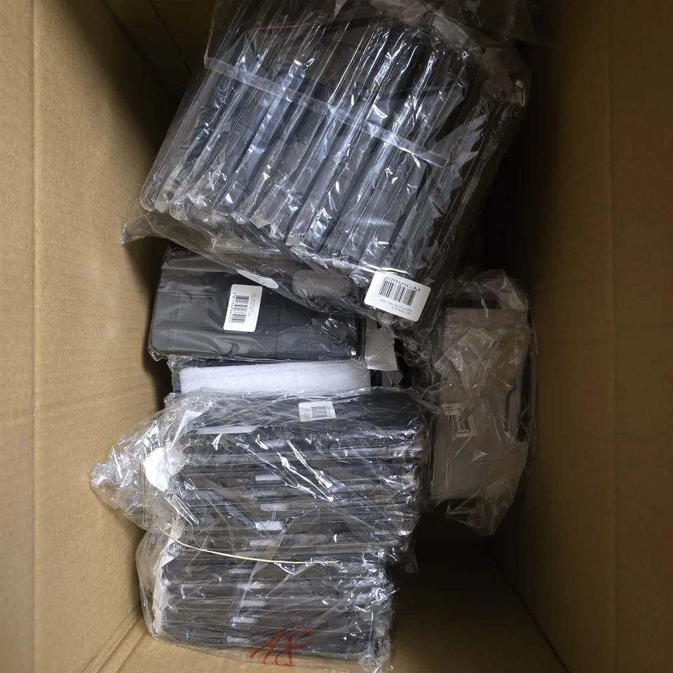 BOX OF APPROXIMATELY 30 MILITARY PHONE CASES