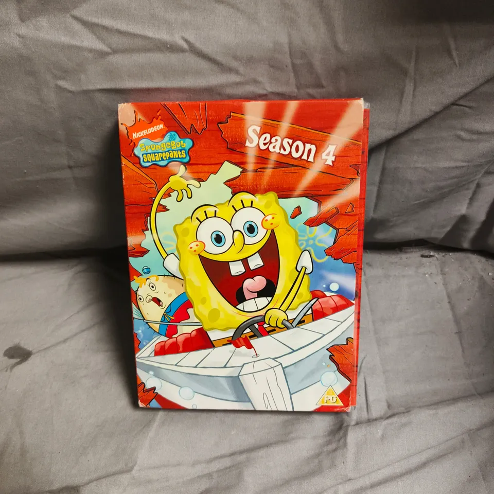 SPONGEBOB SQUAREPANTS SEASON 4 DVD BOX SET