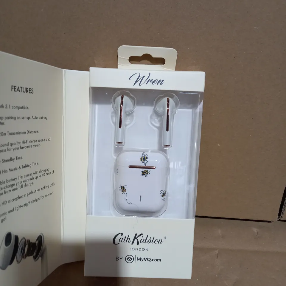 CATH KIDSTON TRUE WIRELESS EARBUDS - BEES