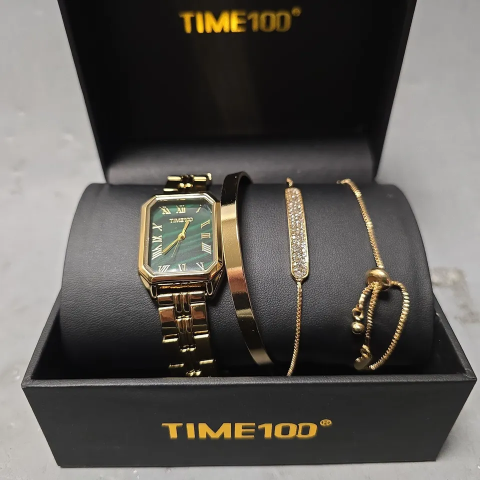 BOXED TIME100 GIFT JEWELLERY SET 