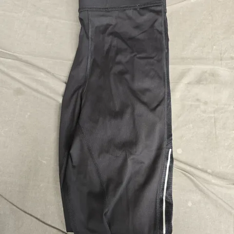 ADIDAS RUNNING TIGHT FIT MID RISE FULL-LENGTH TIGHTS - BLACK