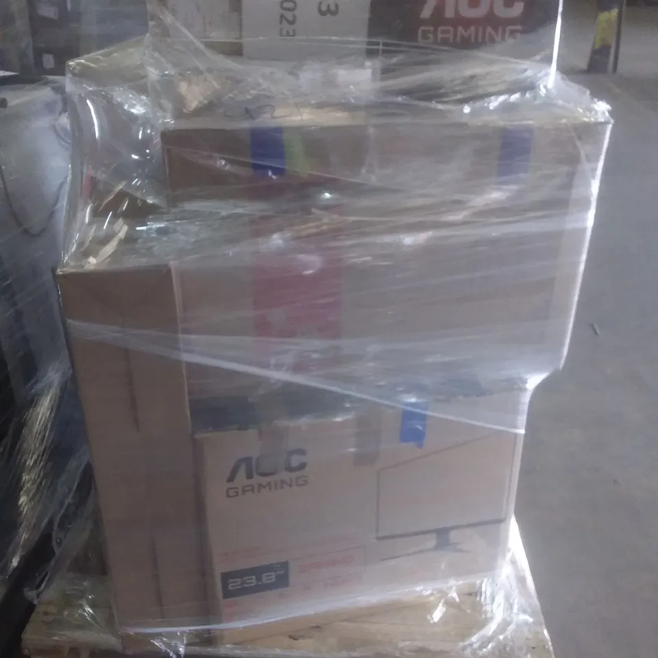 PALLET OF APPROXIMATELY 14 ASSORTED MONITORS INCLUDING 