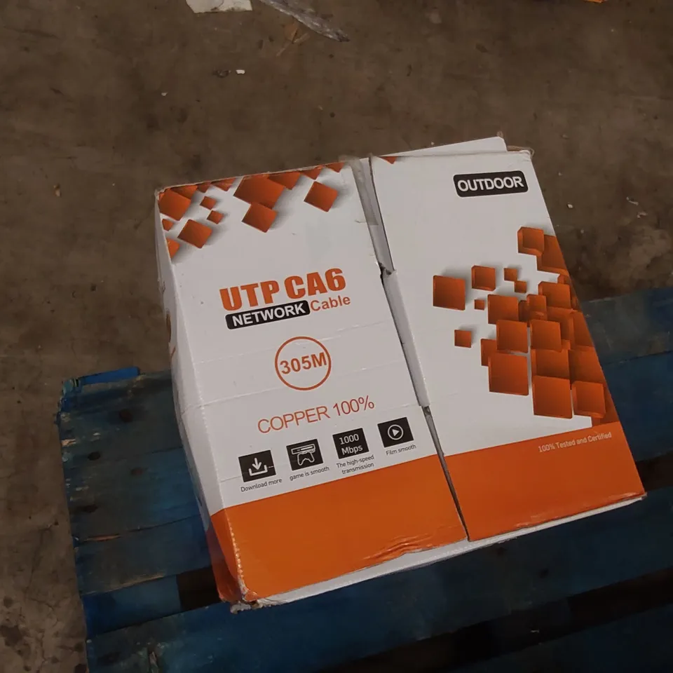 BOXED UTP CA6 NETWORK CABLE