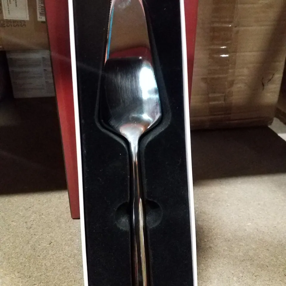 BOXED STELLAR ROCHESTER 18/10 STAINLESS STEEL CAKE SLICE SERVER 