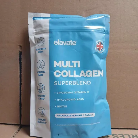 ELAVATE MULTI COLLAGEN SUPERBLEND (240G) - CHOCOLATE FLAVOUR