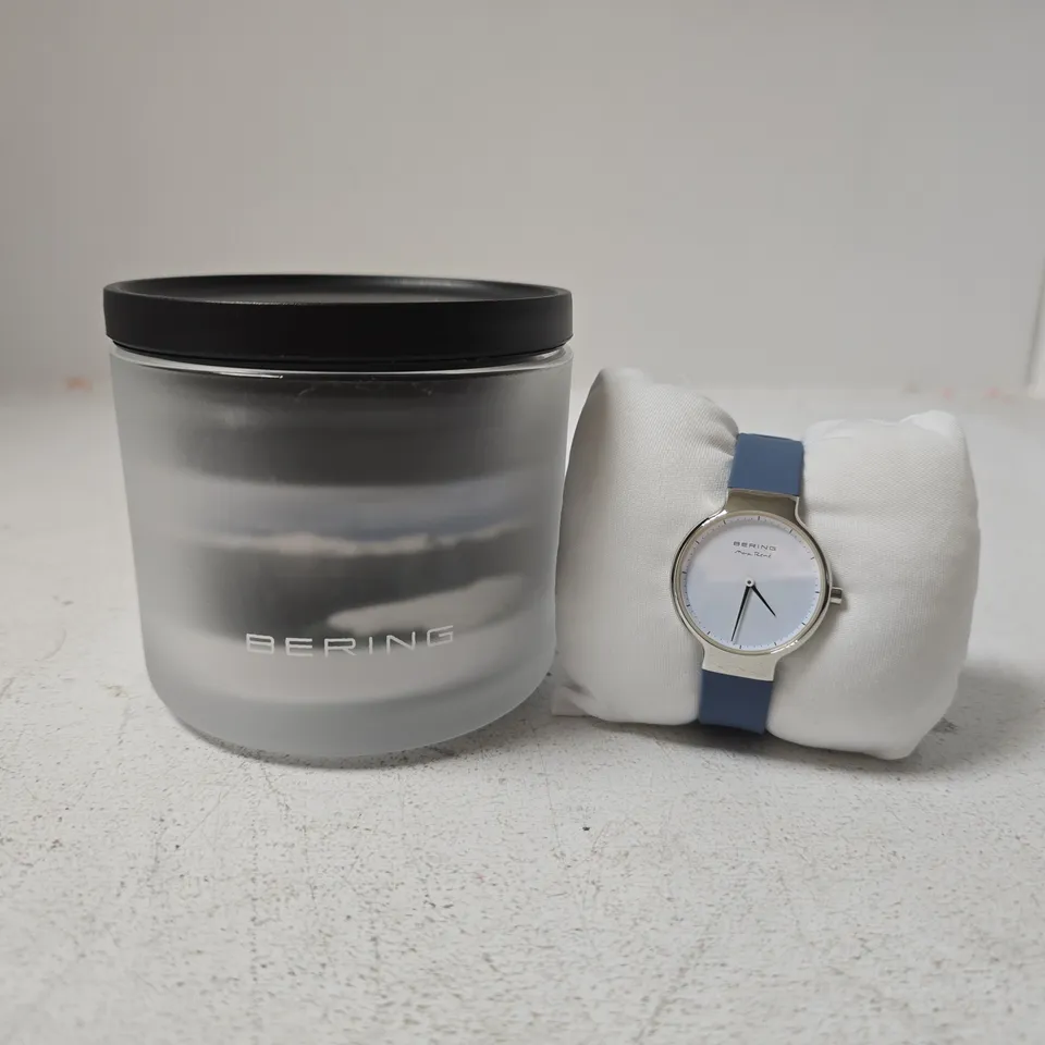 BERING LADIES WATCH WRISTWATCH MAX RENE - 15531-700-K SILICONE