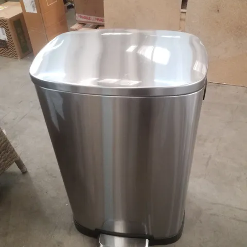 STEP OPEN STAINLESS STEEL PEDAL BIN