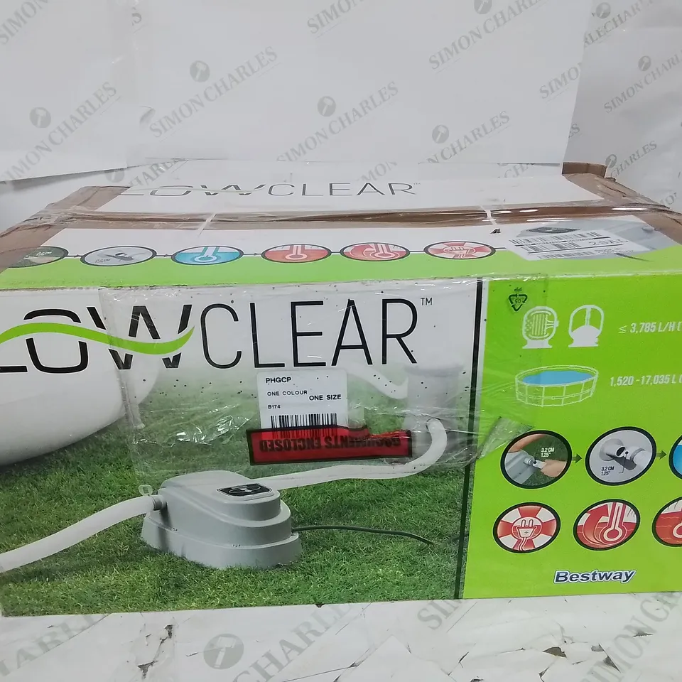 FLOW CLEAR POOL HEATER RRP £179.99