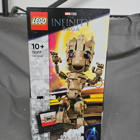 BOXED LEGO THE INFINITY SAGA I AM GROOT 76217