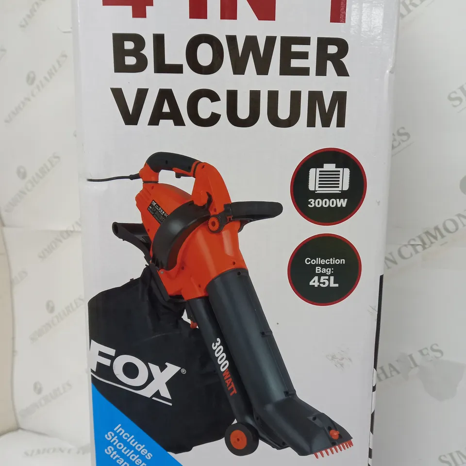 FOX GARDEN 4 IN 1 BLOWER VACUUM