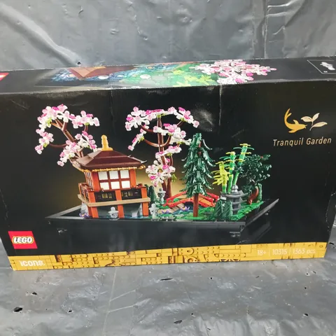 BOXED LEGO 10315 TRANQUIL GARDEN 