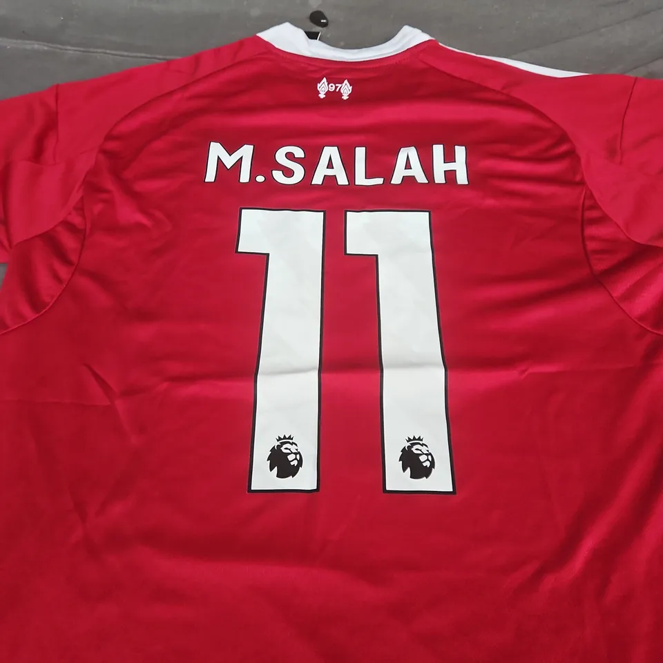 LIVERPOOL FC HOME SHIRT – MOHAMED SALAH 11 - SIZE XL