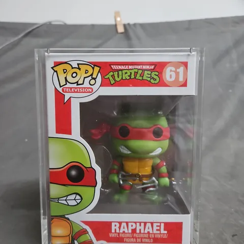 POP! TELEVISION - TEENAGE MUTANT NINJA TURTLES - RAPHAEL VINYL FIGURE - 61