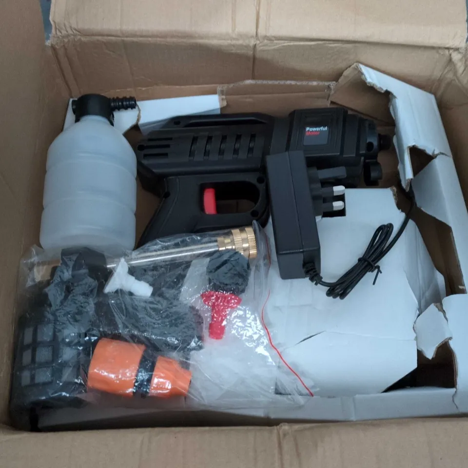 Corded Electric Spray Gun Kit with Reservoir and Attachments – Boxed