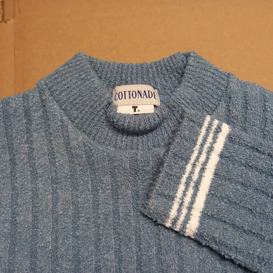 LOT OF APPROXIMATELY 35 AS NEW COTTONADE CREW JUMPERS - ALL T2