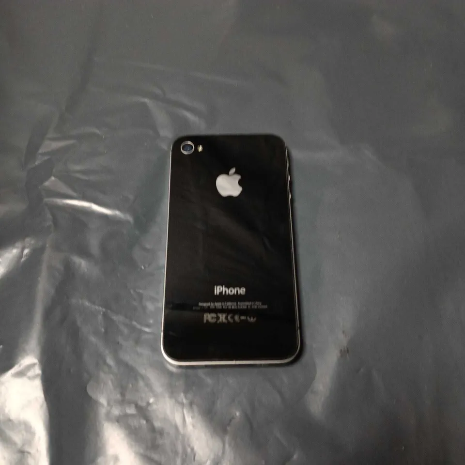APPLE IPHONE  BLACK – FRONT SCREEN CRACKED