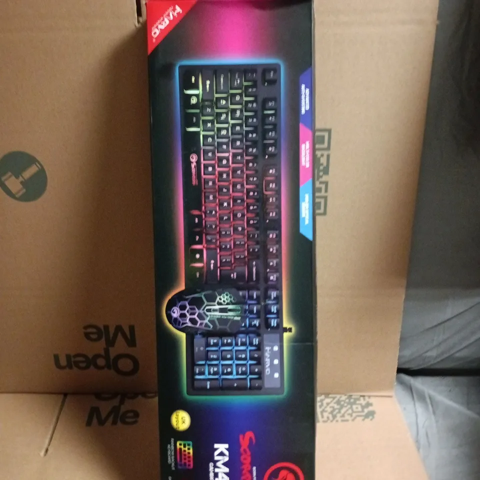 MARVO SCORPION KM409 RGB GAMING KEYBOARD – BOXED