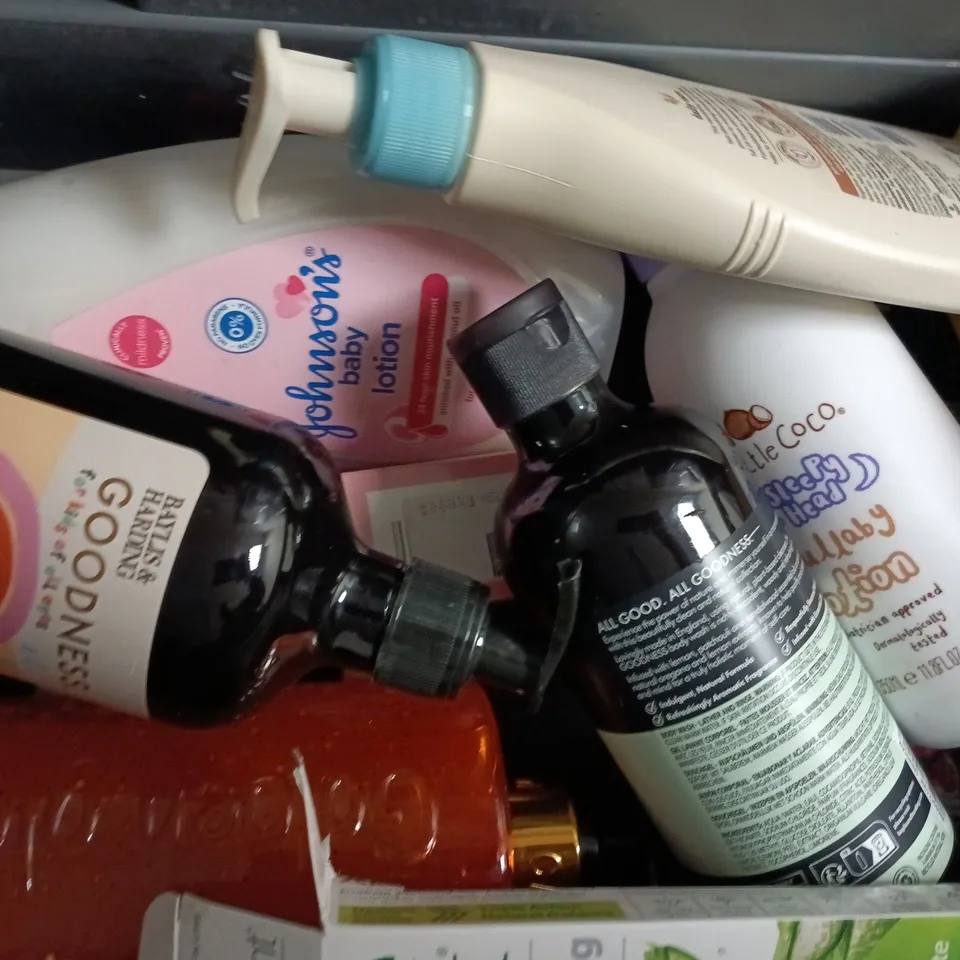 APPROXIMATELY 12 ASSORTED COSMETIC ITEMS TO INCLUDE SANEX, BAYLIS & HARDING, ETC - COLLECTION ONLY